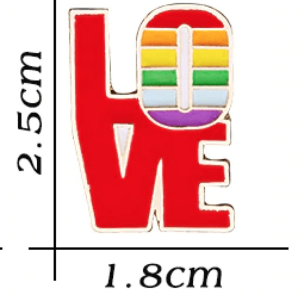 Love Pride Pin - Picture 3 of 6